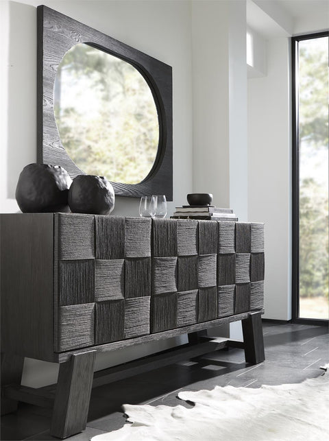 Trianon Modern Sideboard with Inset Handles Cabinet
