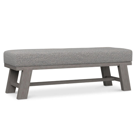 Trianon Nature-Driven Modernist Upholstered Lounge Bench