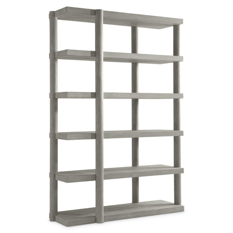 Trianon Modern Washed Etagere Bookshelf