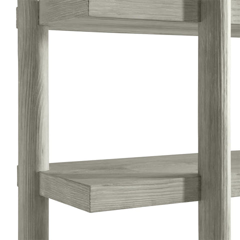 Trianon Modern Washed Etagere Bookshelf