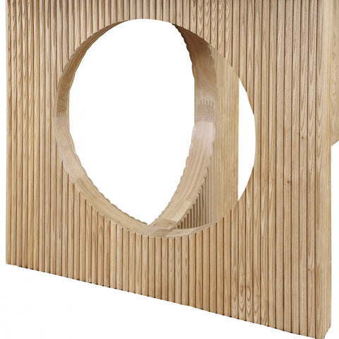 Meridian Furniture Inc. Rivas Nature-Driven Modernist Refectory Dining Table - 94 W