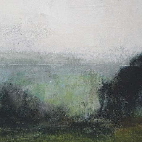 First View Of The Water Framed Print Matte Square Wall Art