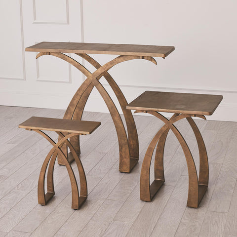 Saigon Timeless Minimalist Curved Entryway Console