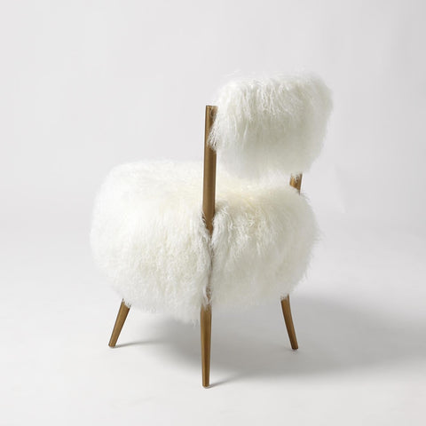 Timeless Minimalist Contemporary Accent Chair with Saber Legs