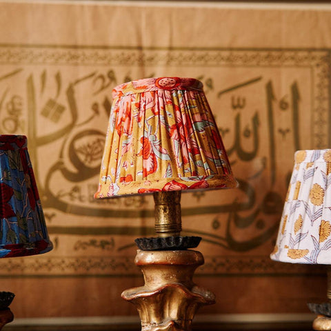 Accent Bohemian Handcrafted Pleated Lamp Shade