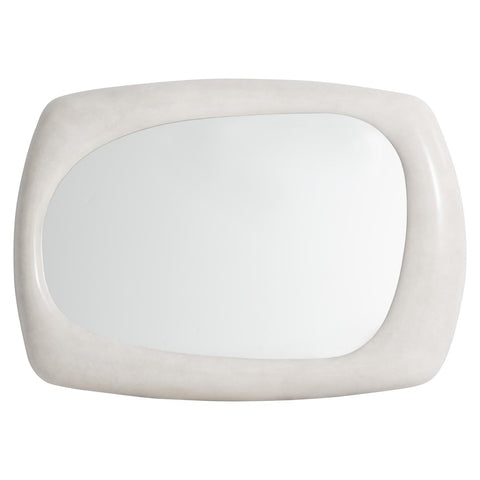 Organic Contemporary Asymmetrical Accent Wall Mirror for Entryway