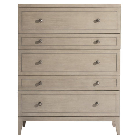 Cornelia Contemporary Brushed Metal Standard Chest