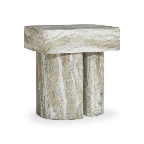 Bernhardt Arcadia Nature-Driven Modernist Curved Nightstand