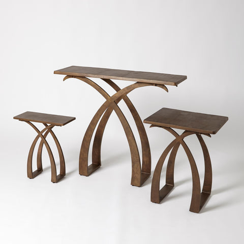 Saigon Timeless Minimalist Curved Entryway Console