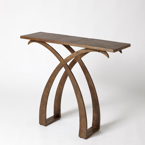 Saigon Timeless Minimalist Curved Entryway Console