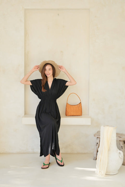 Braided Basket Weave Shoulder Bag with Zip Top Closure