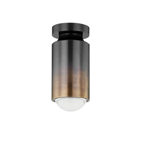 Whately Mid Century Modern Accent Column Flush Mount Ceiling Light