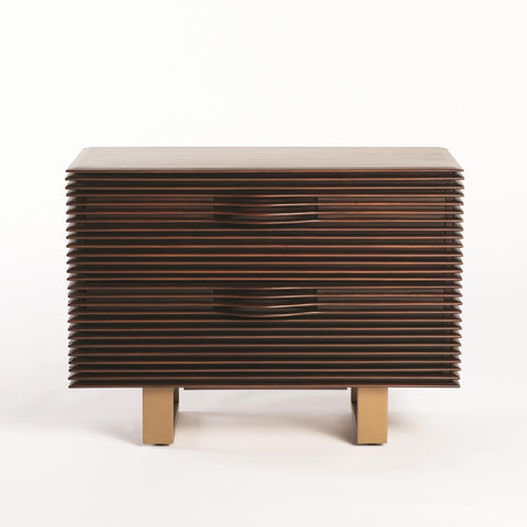 Oslo Modern Accent Chest with Matte Finish Drawer Dresser