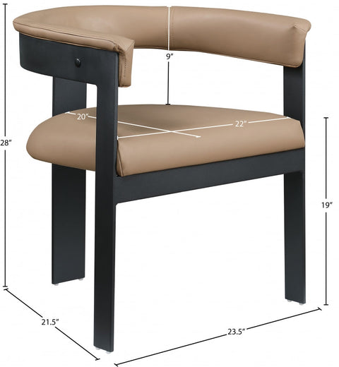 Romeo Industrial Creative Modern Barrel Dining Armchair