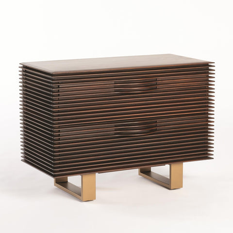 Oslo Modern Accent Chest with Matte Finish Drawer Dresser