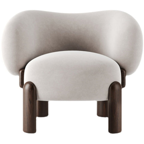 Timeless Minimalist Balloon Barrel Accent Chair