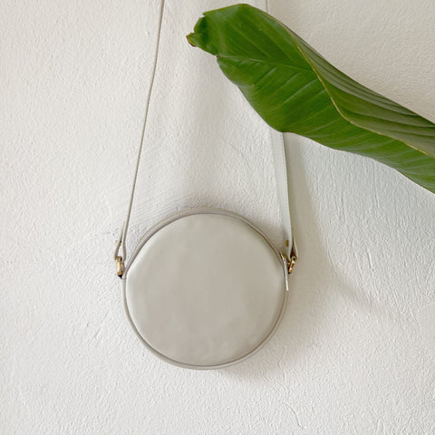 Hand Loomed Stripe Crossbody with Zipper and Removable Strap