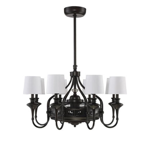 Brisa Fan D'Lier Traditional Drum Ceiling Fan with Light