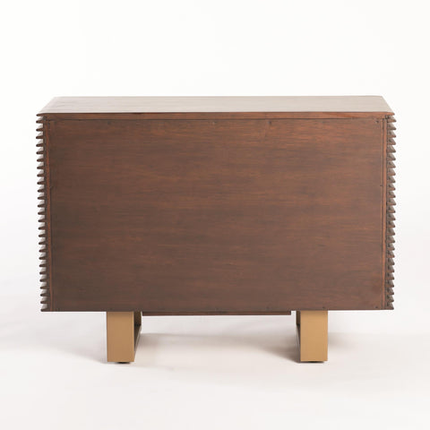 Oslo Modern Accent Chest with Matte Finish Drawer Dresser