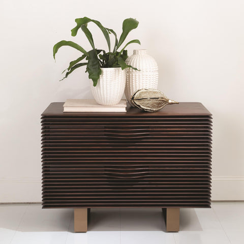 Oslo Modern Accent Chest with Matte Finish Drawer Dresser