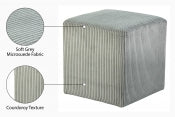 Roy Timeless Minimalist Contemporary Pouf Ottoman