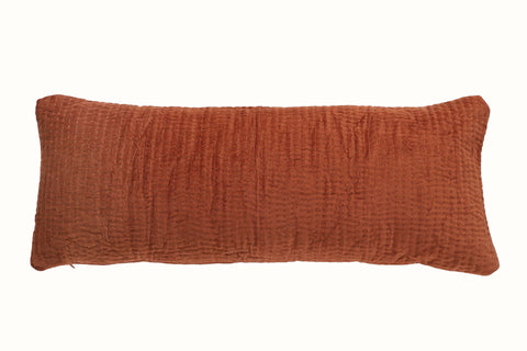 Artful Traditionalist Contemporary Handcrafted Lumbar Pillow