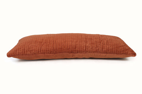 Artful Traditionalist Contemporary Handcrafted Lumbar Pillow