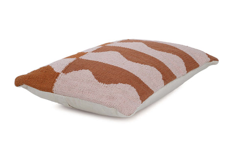 The Artisen Contemporary Lumbar Rectangle Throw Pillow - 14 x 20