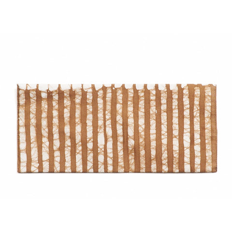 Graphic Stripe Flap Snap Pouch