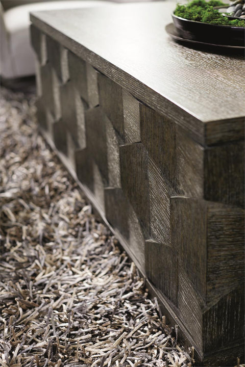 Timeless Minimalist Modern Drum Square Coffee Table