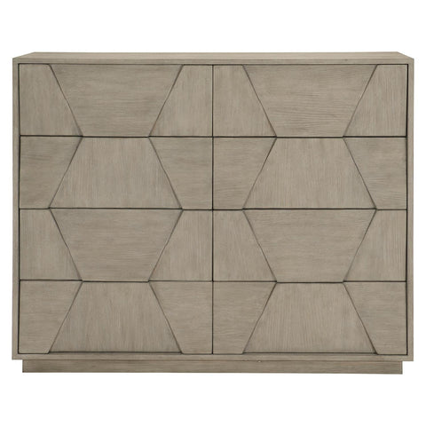 Linea Modern Drawer Dresser with Cerused Finish