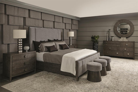 Linea Modern Rustic Drawer Dresser with Knob Handles