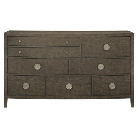 Linea Modern Rustic Drawer Dresser with Knob Handles