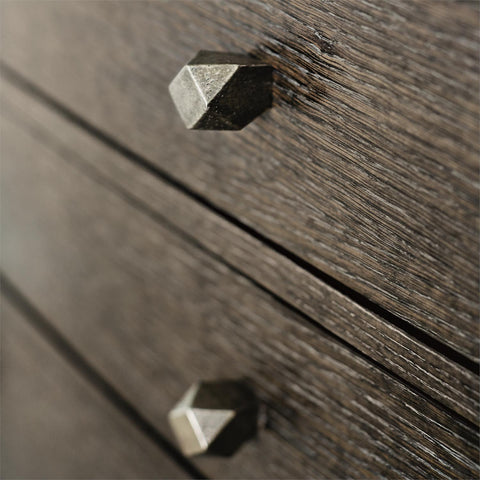 Linea Modern Sideboard with Knob and Pull Handles Cabinet