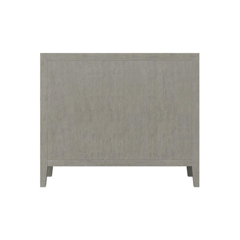 Timeless Minimalist Modern Curved Nightstand with Storage