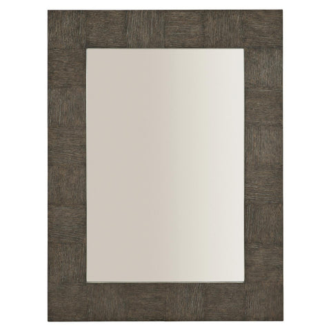 Contemporary Rustic Mosaic Rectangle Accent Wall Mirror