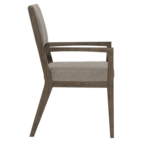 Linea Artful Traditionalist Modern Upholstered Dining Armchair
