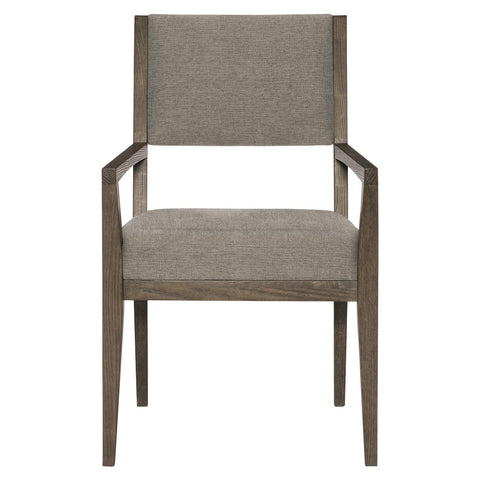 Linea Artful Traditionalist Modern Upholstered Dining Armchair