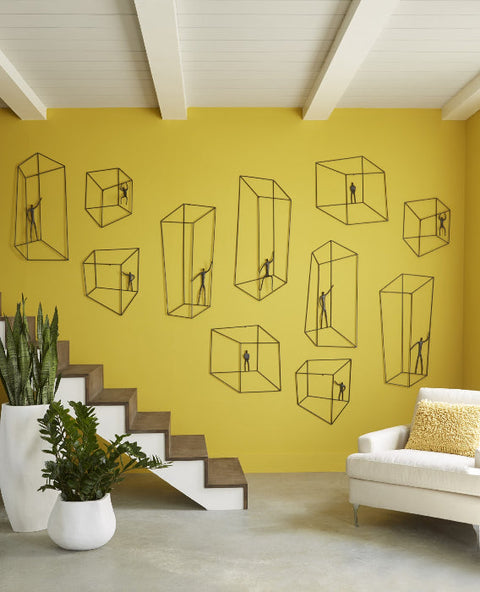 Perspective Wall Art Modern Three-dimensional Wall Sculpture