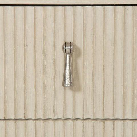 Timeless Minimalist Fluted Contemporary Nightstand