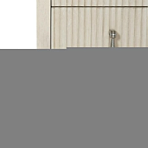 Timeless Minimalist Fluted Contemporary Nightstand