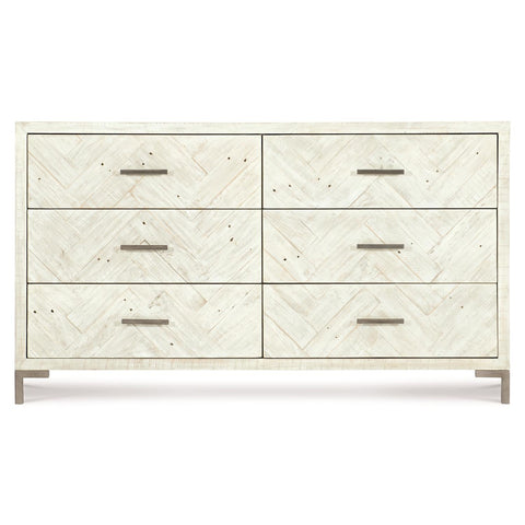 Macauley Rustic Double Dresser with Pull Handles