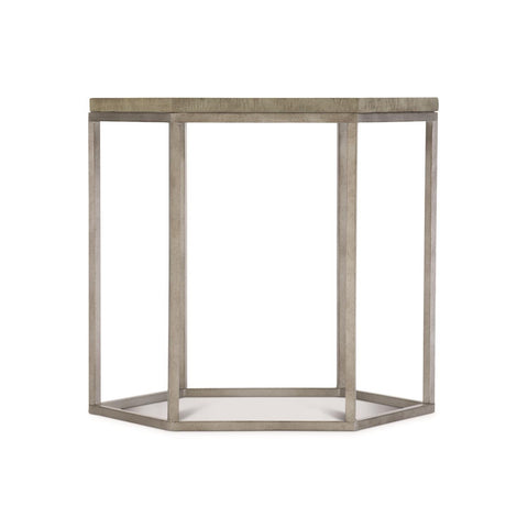 Bernhardt Gresham Global Eclecticist Farmhouse Hexagonal Center Table