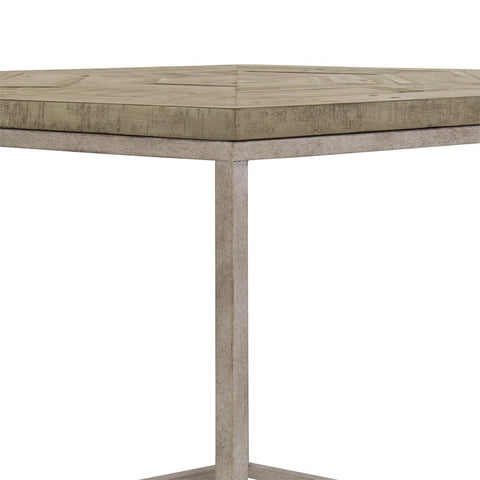 Bernhardt Gresham Global Eclecticist Farmhouse Hexagonal Center Table