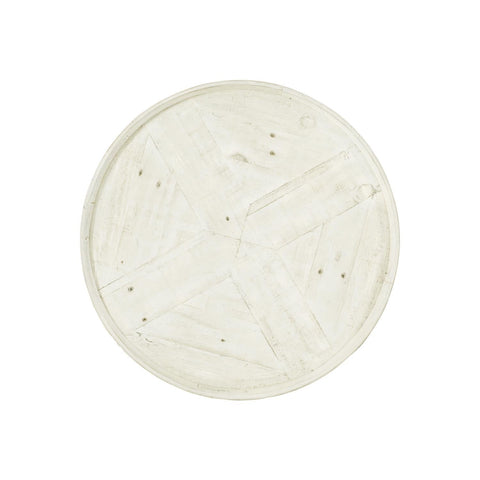 Bernhardt Booker Artful Traditionalist Mid Century Round Accent Table - 24 W