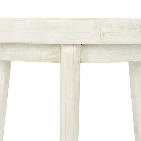 Bernhardt Booker Artful Traditionalist Mid Century Round Accent Table - 24 W