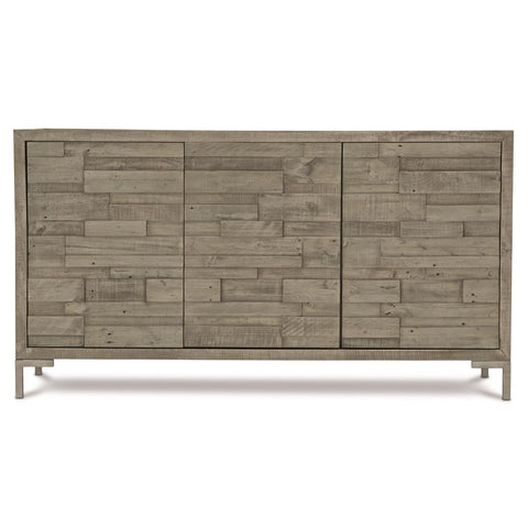 Shaw Mid Century Buffet Cabinet with Inset Handles