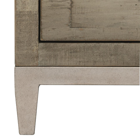 Bernhardt Timeless Minimalist Mid Century Frame Nightstand