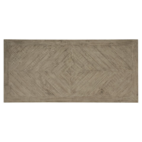 Bernhardt Milo Farmhouse Dining Table in Rustic Farm Style