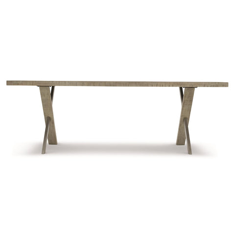 Bernhardt Milo Farmhouse Dining Table in Rustic Farm Style